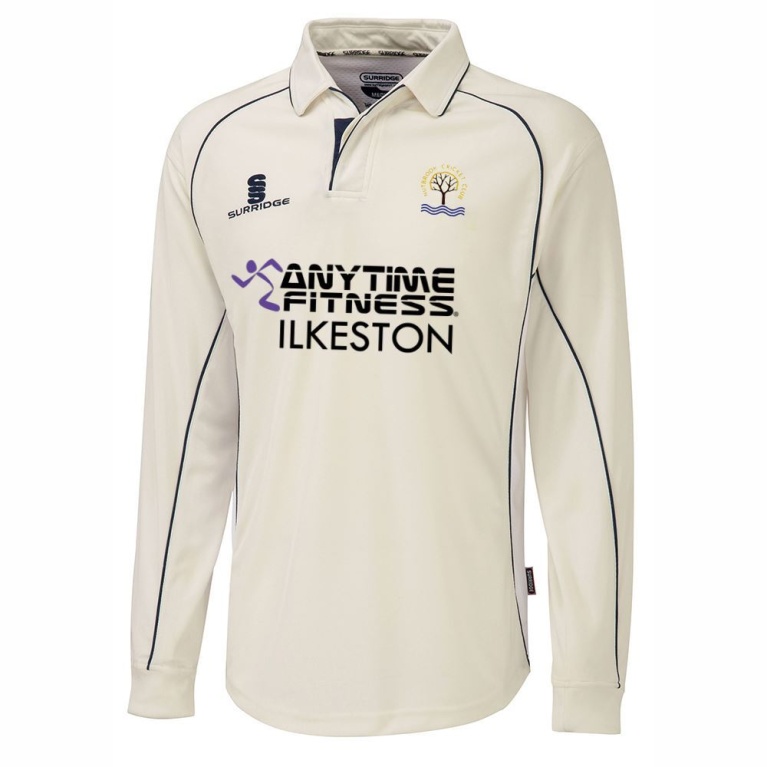 Nutbrook CC - Kids Premier Long Sleeve Navy Trim Shirt