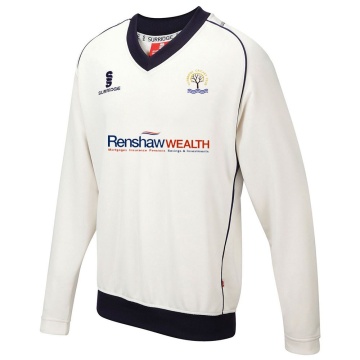 Nutbrook CC - Adult Long Sleeve Sweater Navy Trim