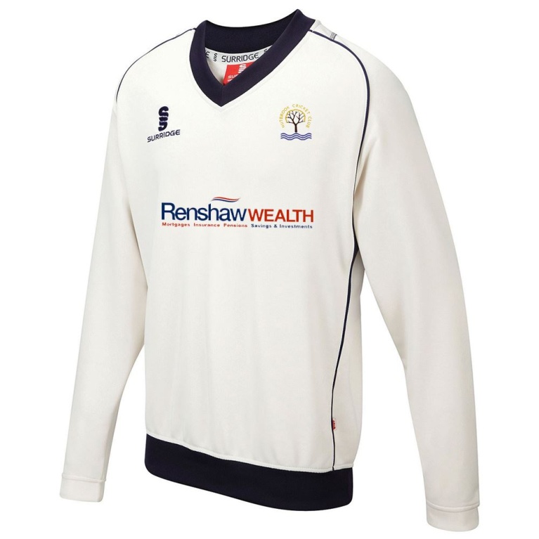 Nutbrook CC - Adult Long Sleeve Sweater Navy Trim