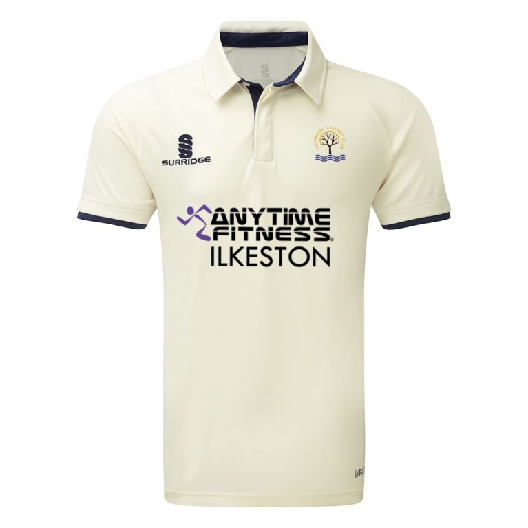 Nutbrook CC - Junior Ergo Short Sleeve Navy Trim Shirt